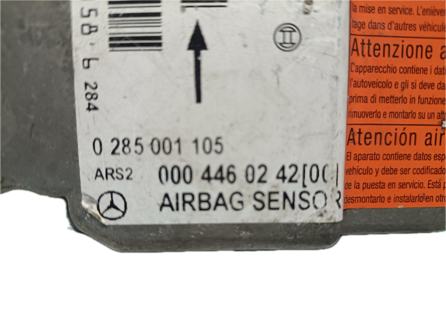 Centralina Airbags MERCEDES-BENZ VITO Caixa (638) | 97 - 03 Imagem-1