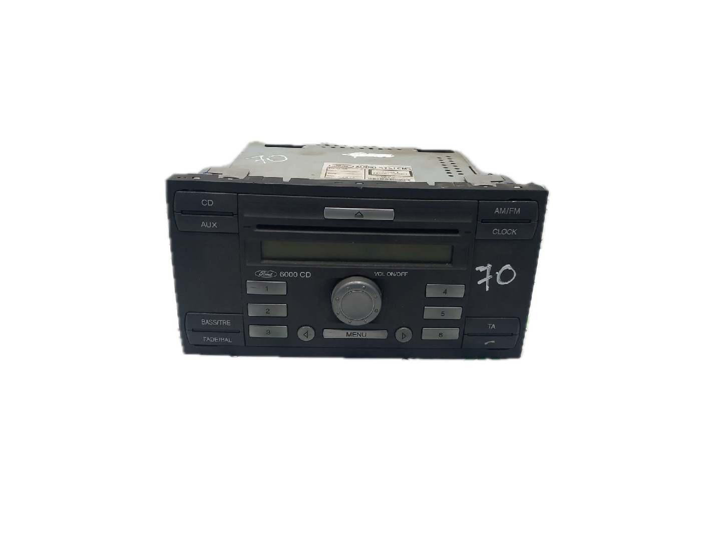 Rádio FORD FIESTA V (JH_, JD_) | 01 - 14 Imagem-0 Rádio FORD FIESTA V (JH_, JD_) | 01 - 14 Imagem-0