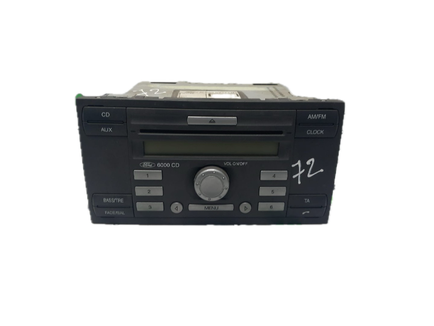 Rádio FORD FIESTA V (JH_, JD_) | 01 - 14 Imagem-0 Rádio FORD FIESTA V (JH_, JD_) | 01 - 14 Imagem-0