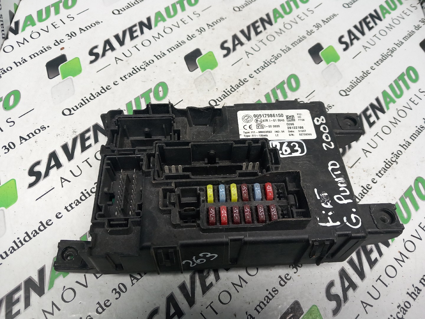 Módulo Eletrónico FIAT PUNTO EVO (199_) | 08 - 
