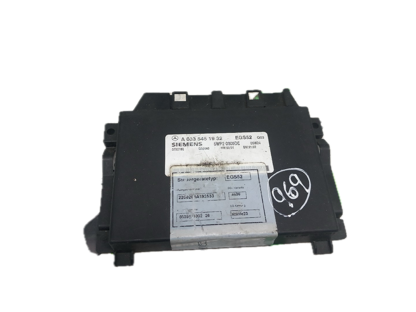 Módulo Eletrónico MERCEDES-BENZ S-CLASS (W220) | 98 - 05 Imagem-0