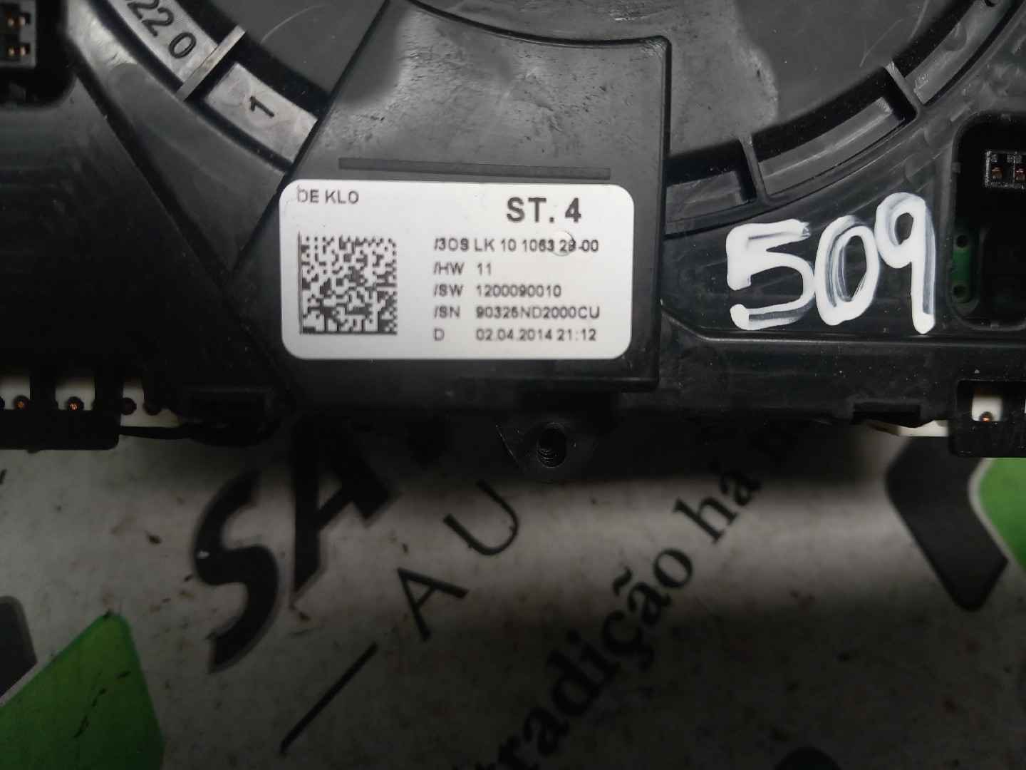 Conjunto (Comutador) Manetes (Piscas e Escovas) PORSCHE CAYENNE (92A) | 10 - Imagem-6 Conjunto (Comutador) Manetes (Piscas e Escovas) PORSCHE CAYENNE (92A) | 10 - Imagem-6