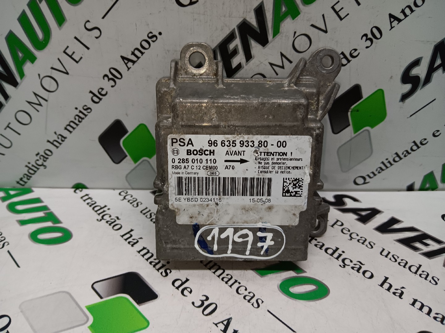 Centralina Airbags PEUGEOT 207 (WA_, WC_) | 06 - 15
