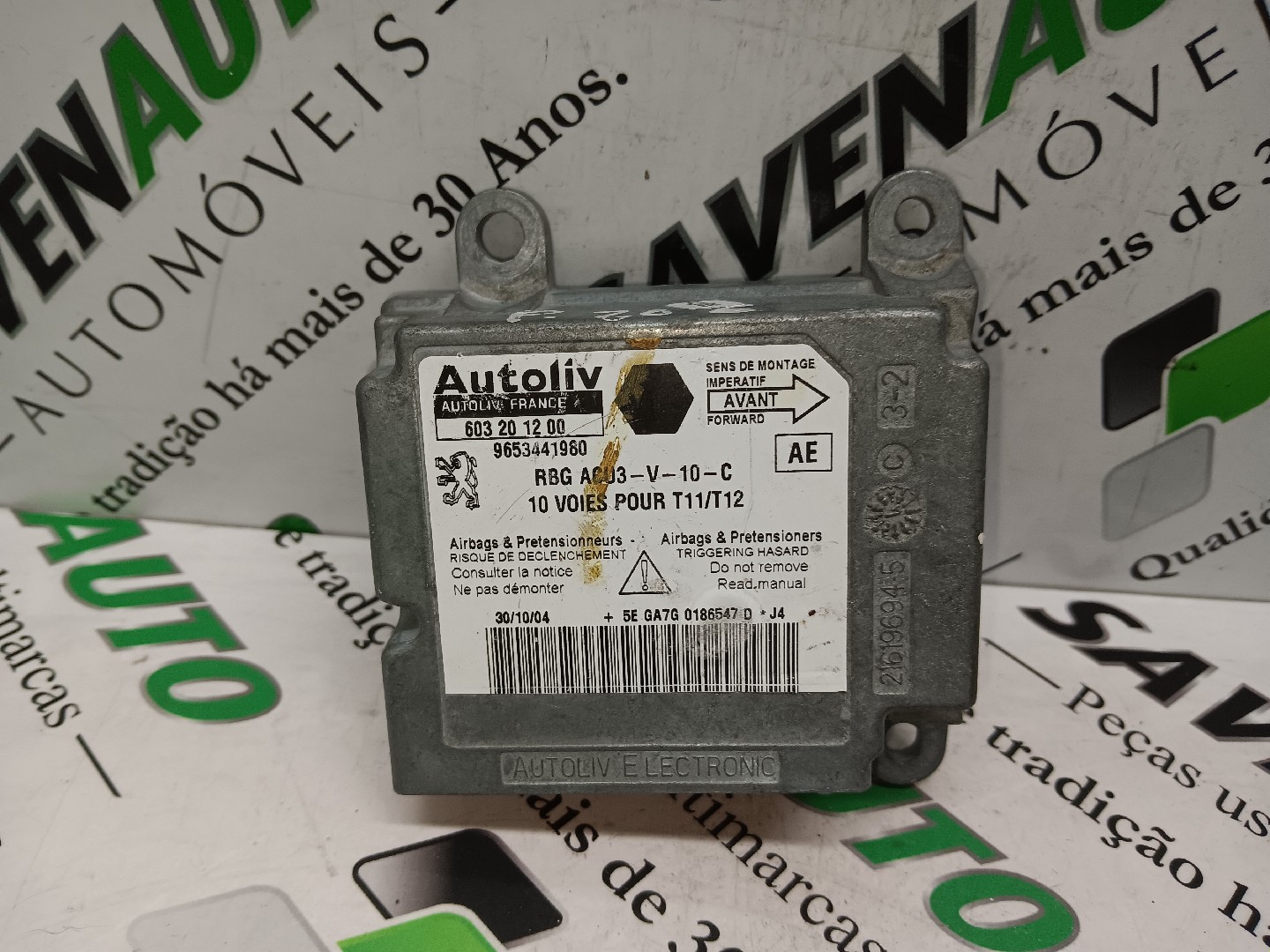 Centralina Airbags PEUGEOT 206 SW (2E/K) | 02 - 