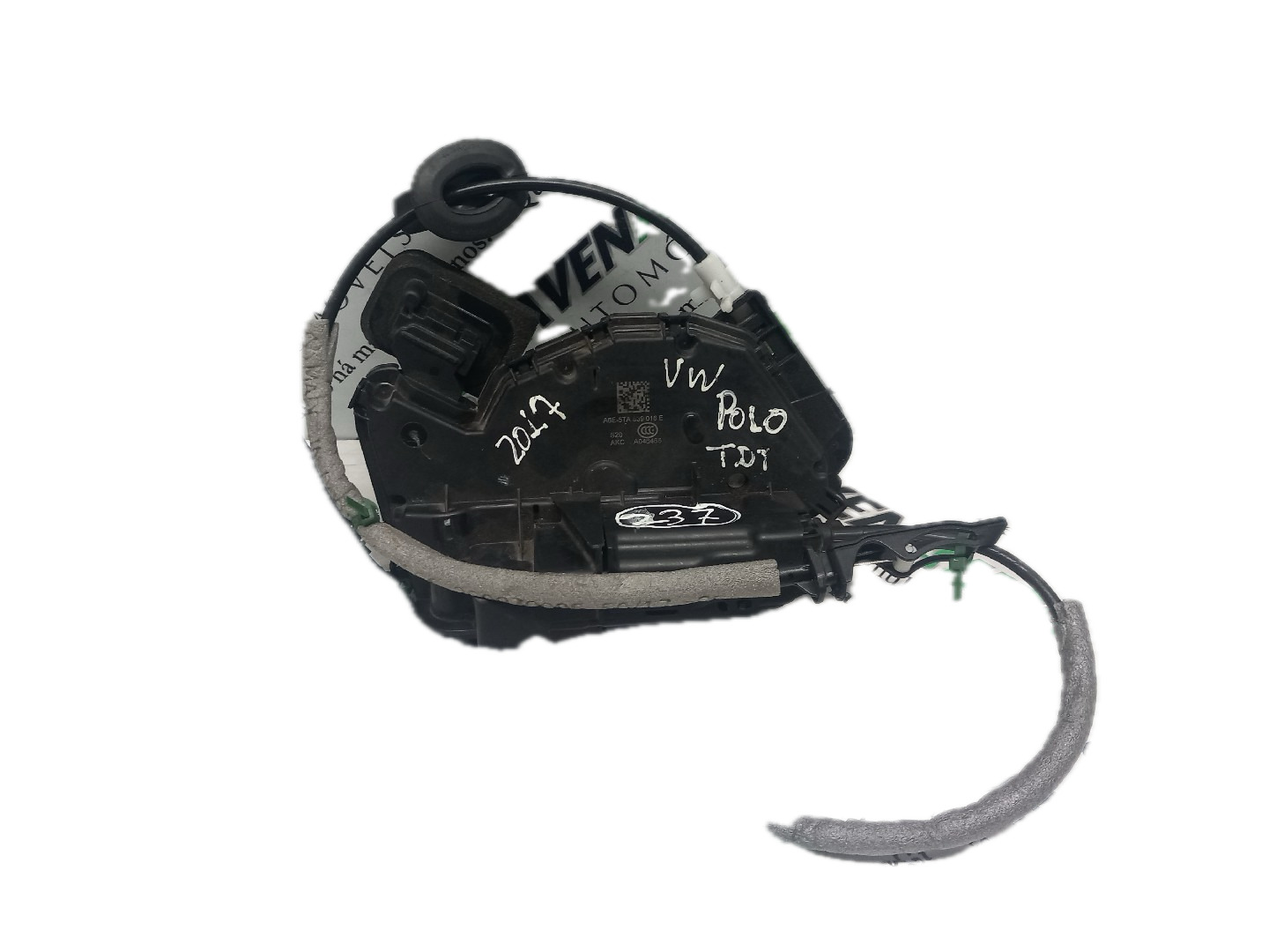 Fecho / Fechadura Porta Trás Dto VOLKSWAGEN POLO (6R1, 6C1) | 09 - 