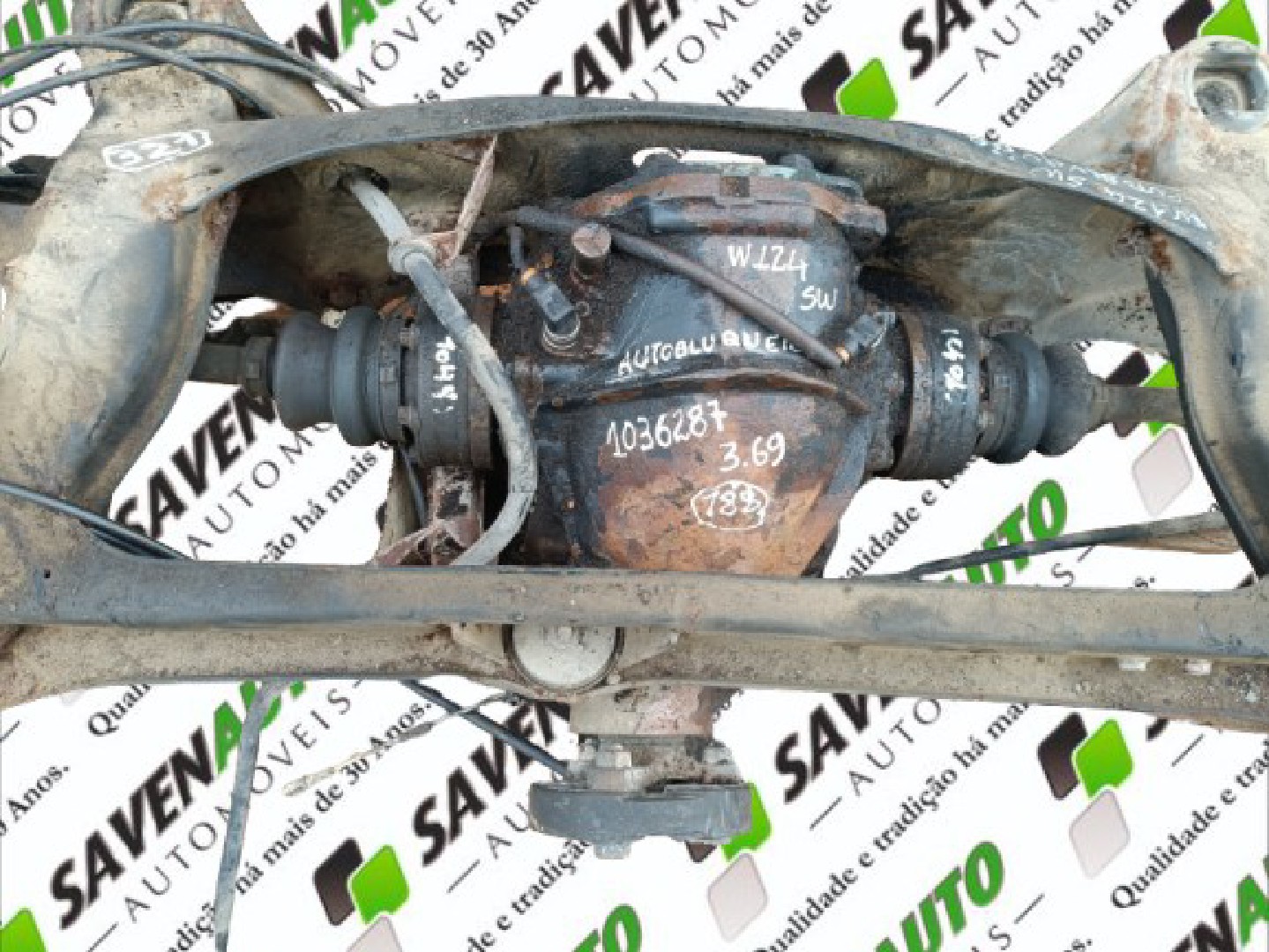Diferencial Traseiro MERCEDES-BENZ TRÊS VOLUMES (W124) | 84 - 93