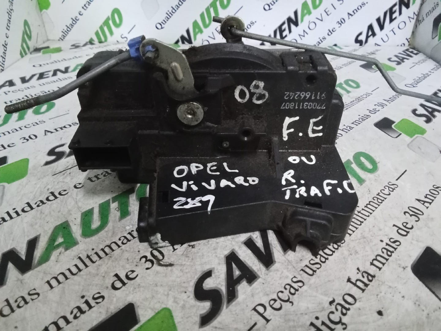 Fecho / Fechadura Porta Frente Esq OPEL VIVARO A Caixa (X83) | 01 - 