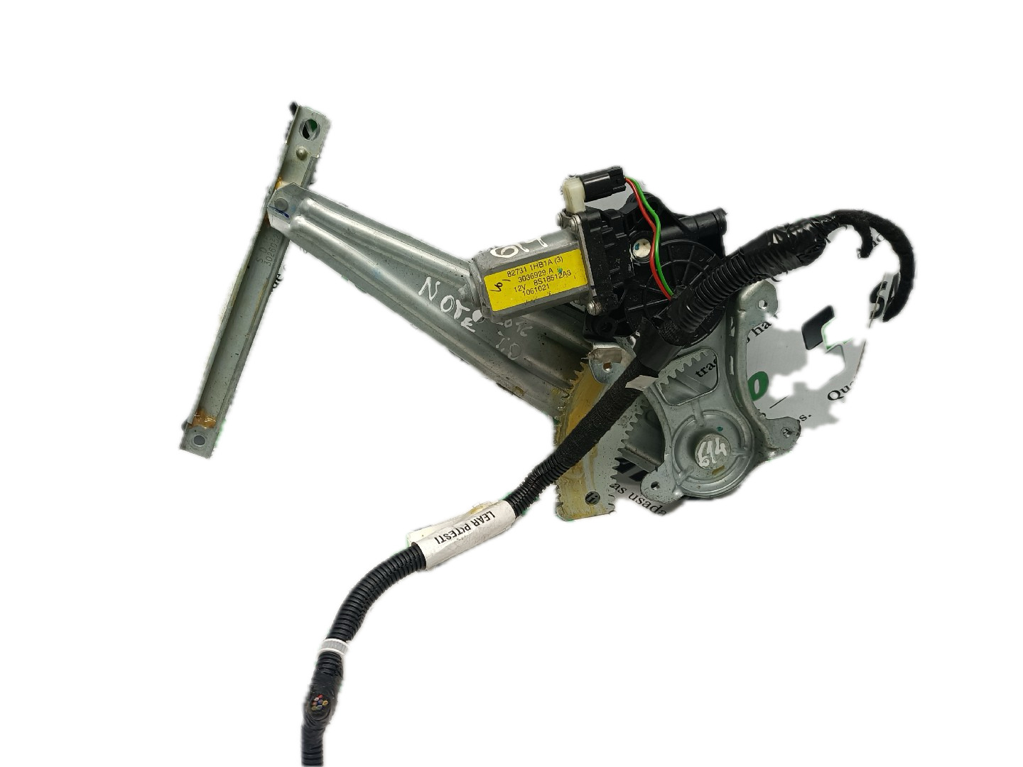 Motor Elevador Trás Direito NISSAN NOTE (E12) | 12 - 