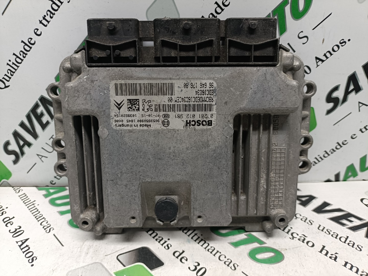 Centralina Motor CITROEN C4 Picasso I Veículo multiuso (UD_) | 06 - 15