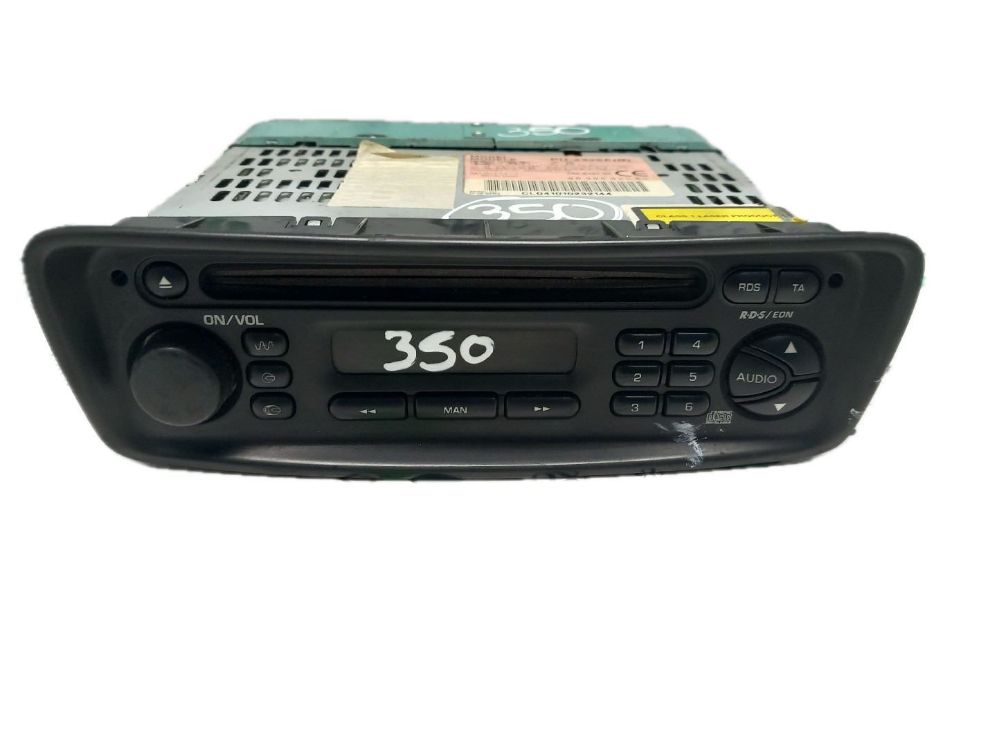Rádio PEUGEOT 206 CC (2D) | 00 - 08