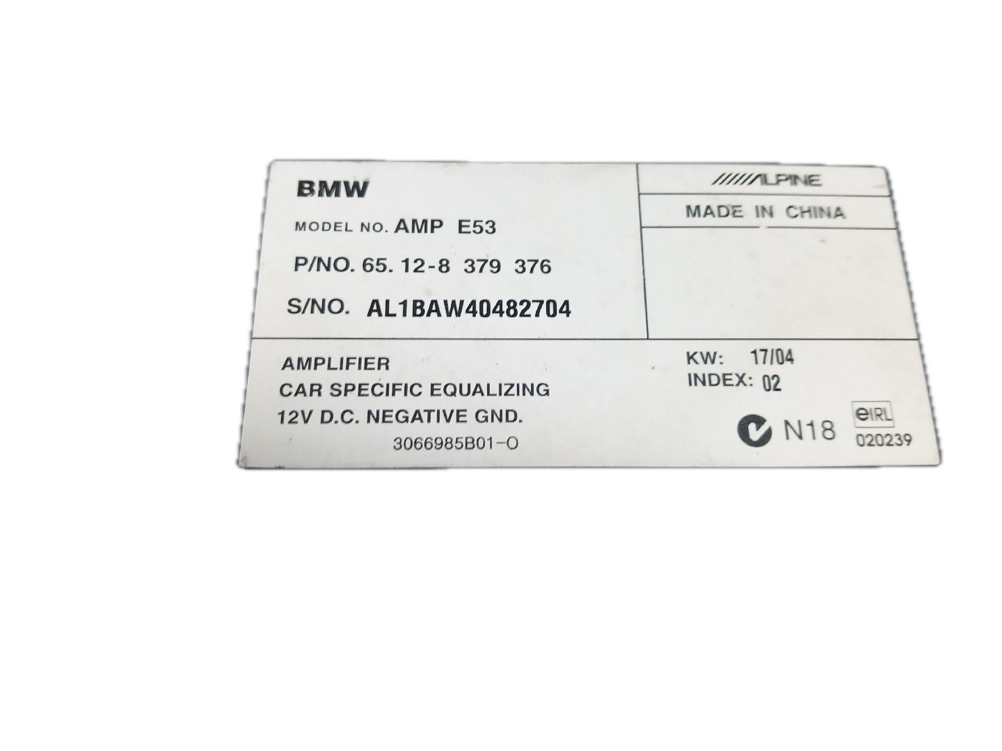 Módulo Som / Amplificador / Rádio BMW X5 (E53) | 00 - 06 Imagem-4