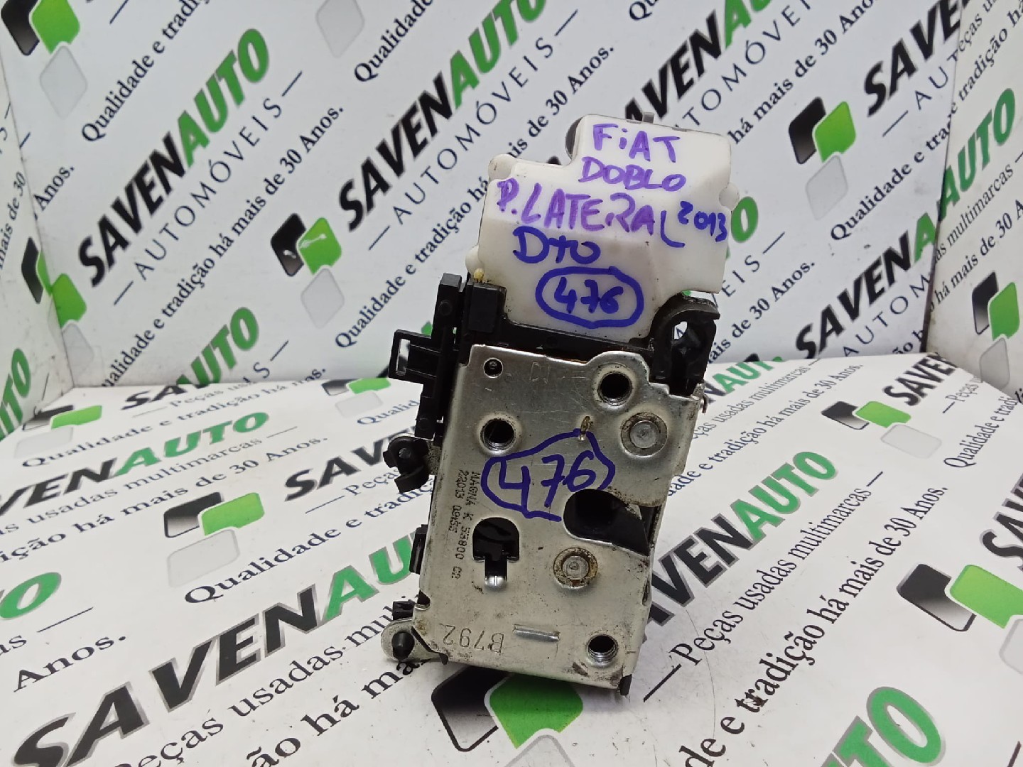 Fecho / Fechadura Porta Dto FIAT DOBLO Caixa/Combi (263_) | 10 - 