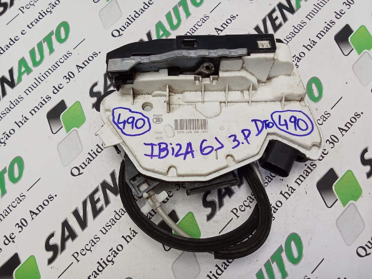 Fecho / Fechadura Porta Dto SEAT IBIZA IV (6J5, 6P1) | 08 - 17