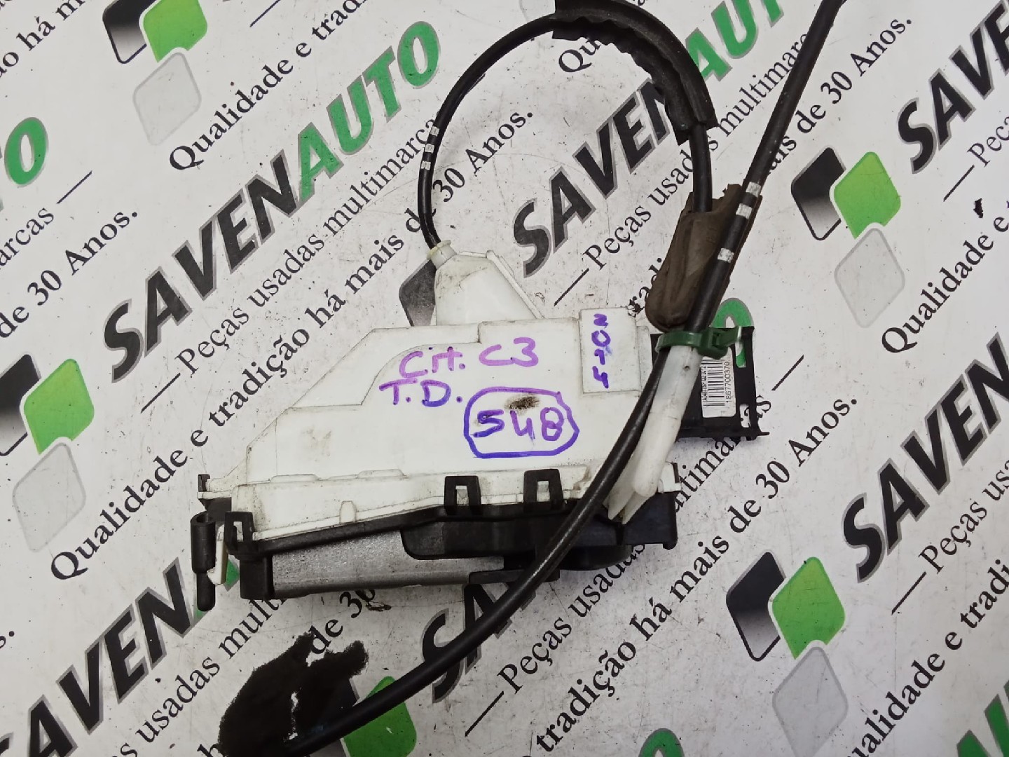 Fecho / Fechadura Porta Trás Dto CITROEN C3 II (SC_) | 09 - 