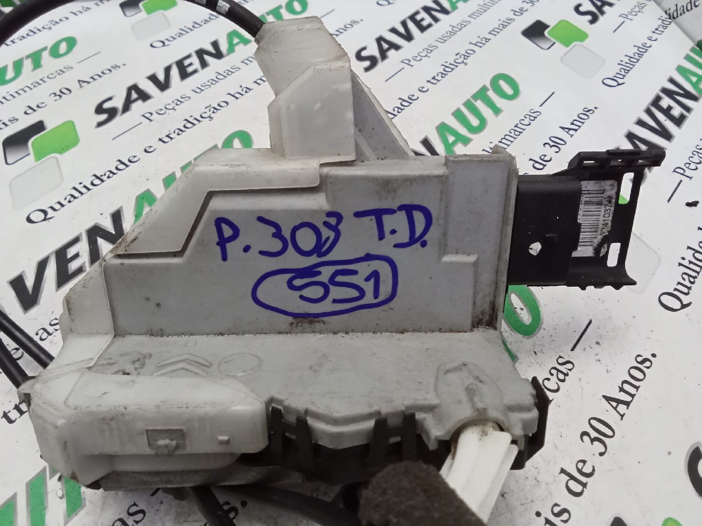 Fecho / Fechadura Porta Trás Dto PEUGEOT 308 I (4A_, 4C_) | 07 - 16