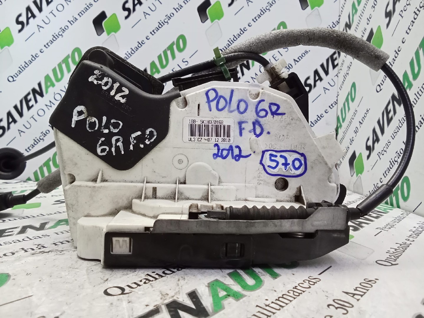 Fecho / Fechadura Porta Frente Dto VOLKSWAGEN POLO (6R1, 6C1) | 09 - 