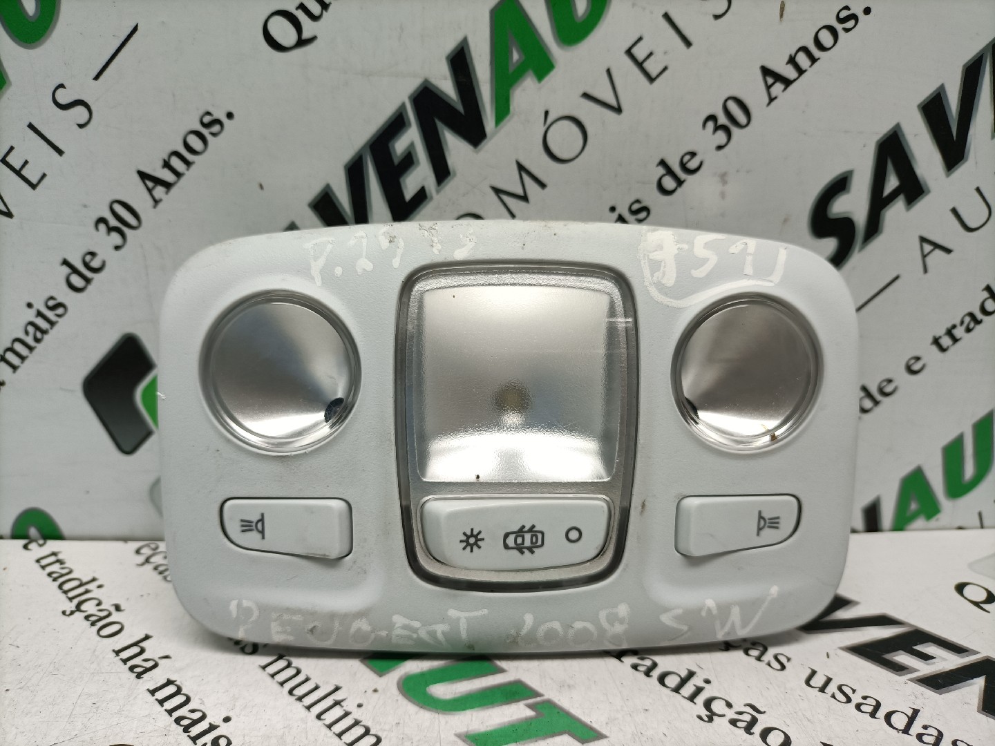 Plafonier / Botão Luz Tecto PEUGEOT 2008 I (CU_) | 13 - 