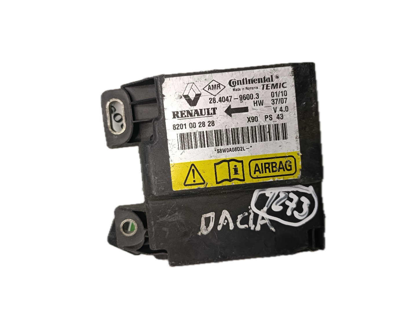 Centralina Airbags DACIA LOGAN MCV (KS_) | 07 - 