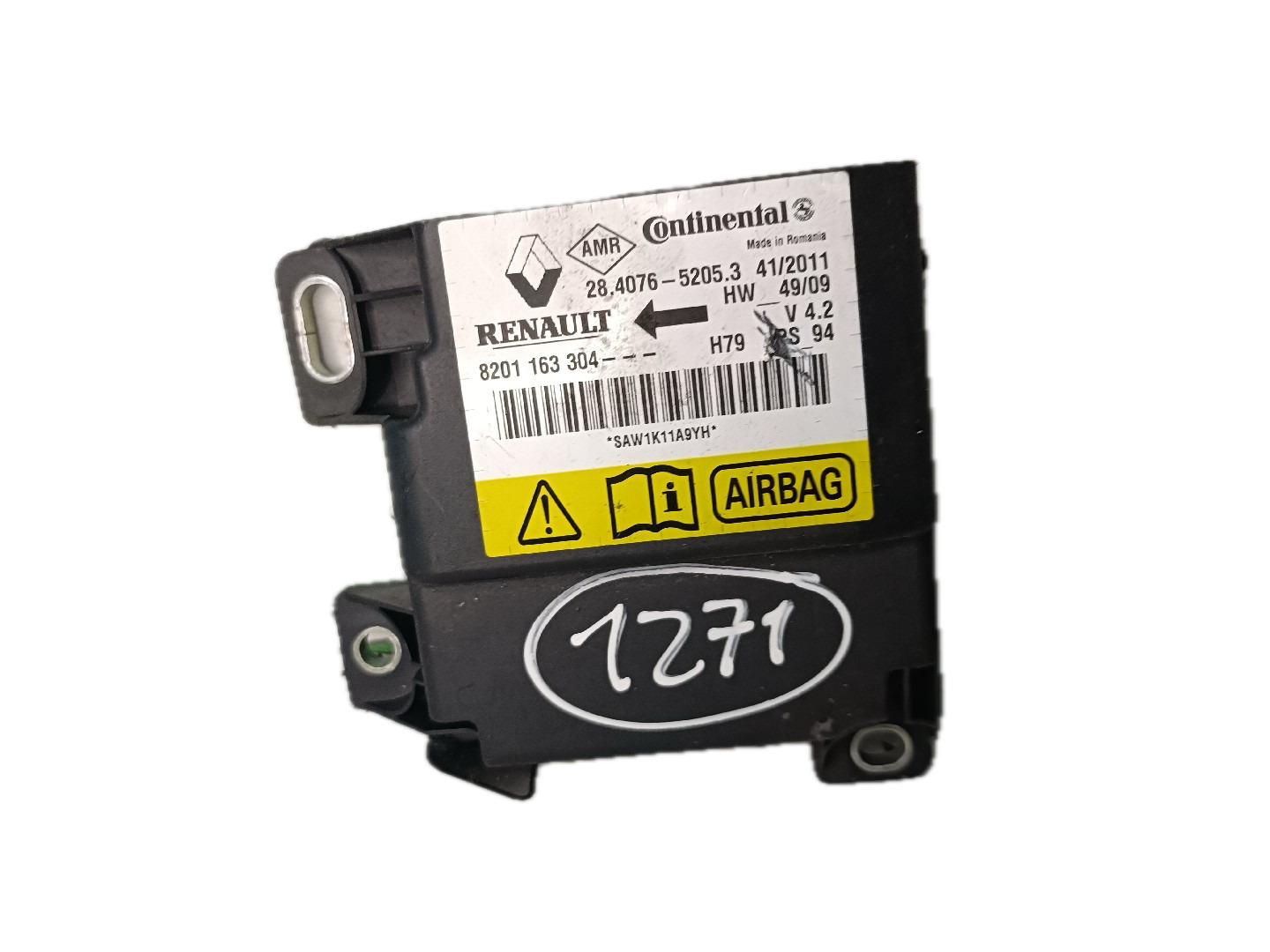 Centralina Airbags DACIA DUSTER (HS_) | 10 - 18