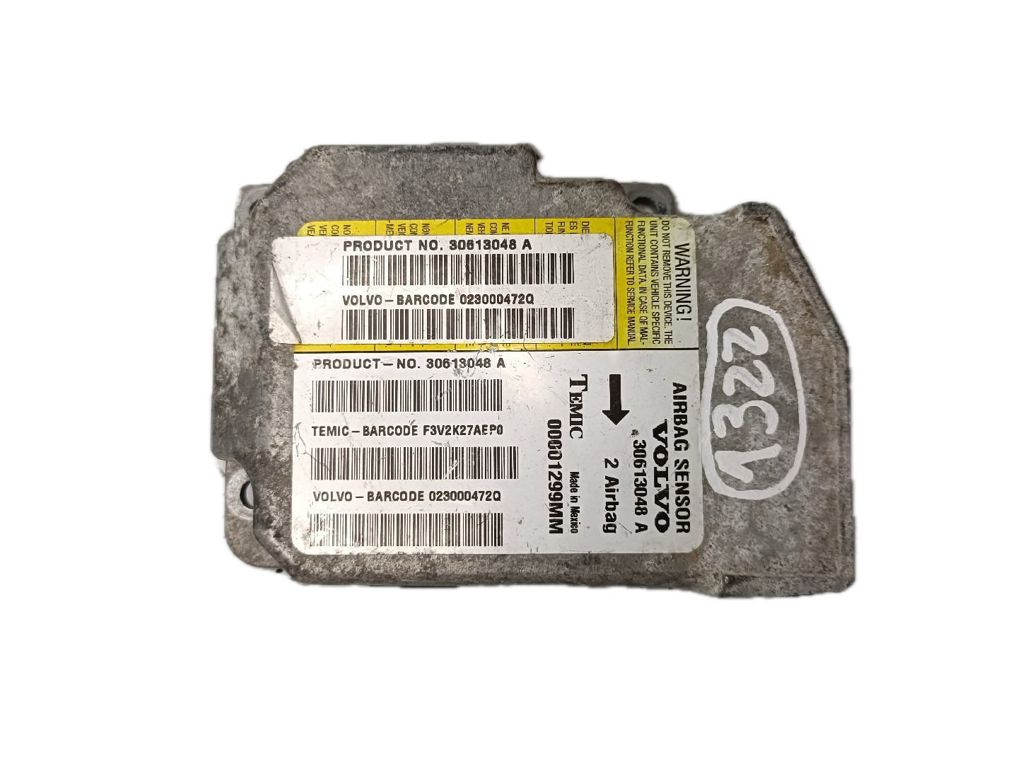 Centralita Airbags VOLVO S40 I (644) | 95 - 04