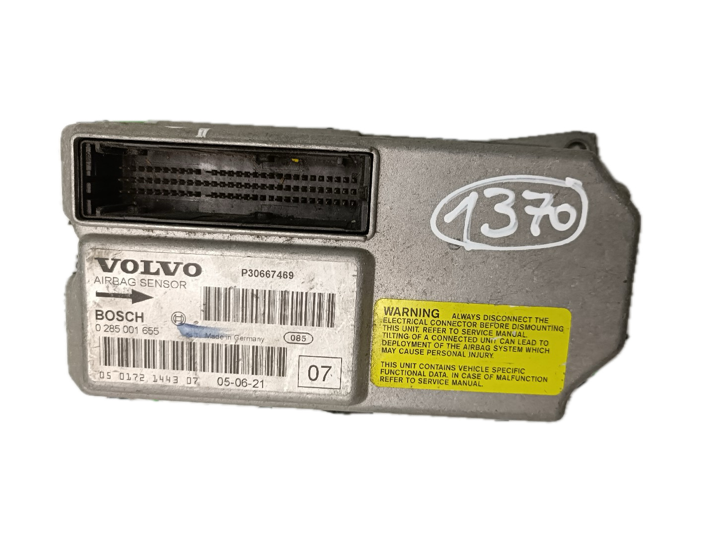 Centralita Airbags VOLVO S60 I (384) | 00 - 10