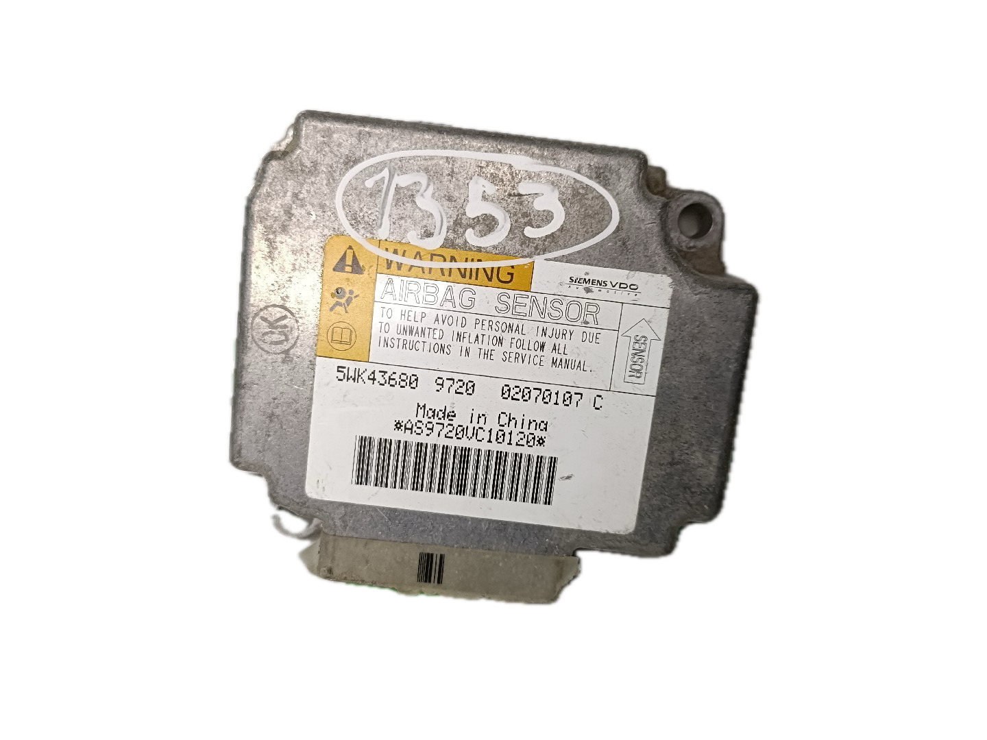 Centralita Airbags ISUZU D-MAX I (TFR, TFS, TRF) | 02 - 12