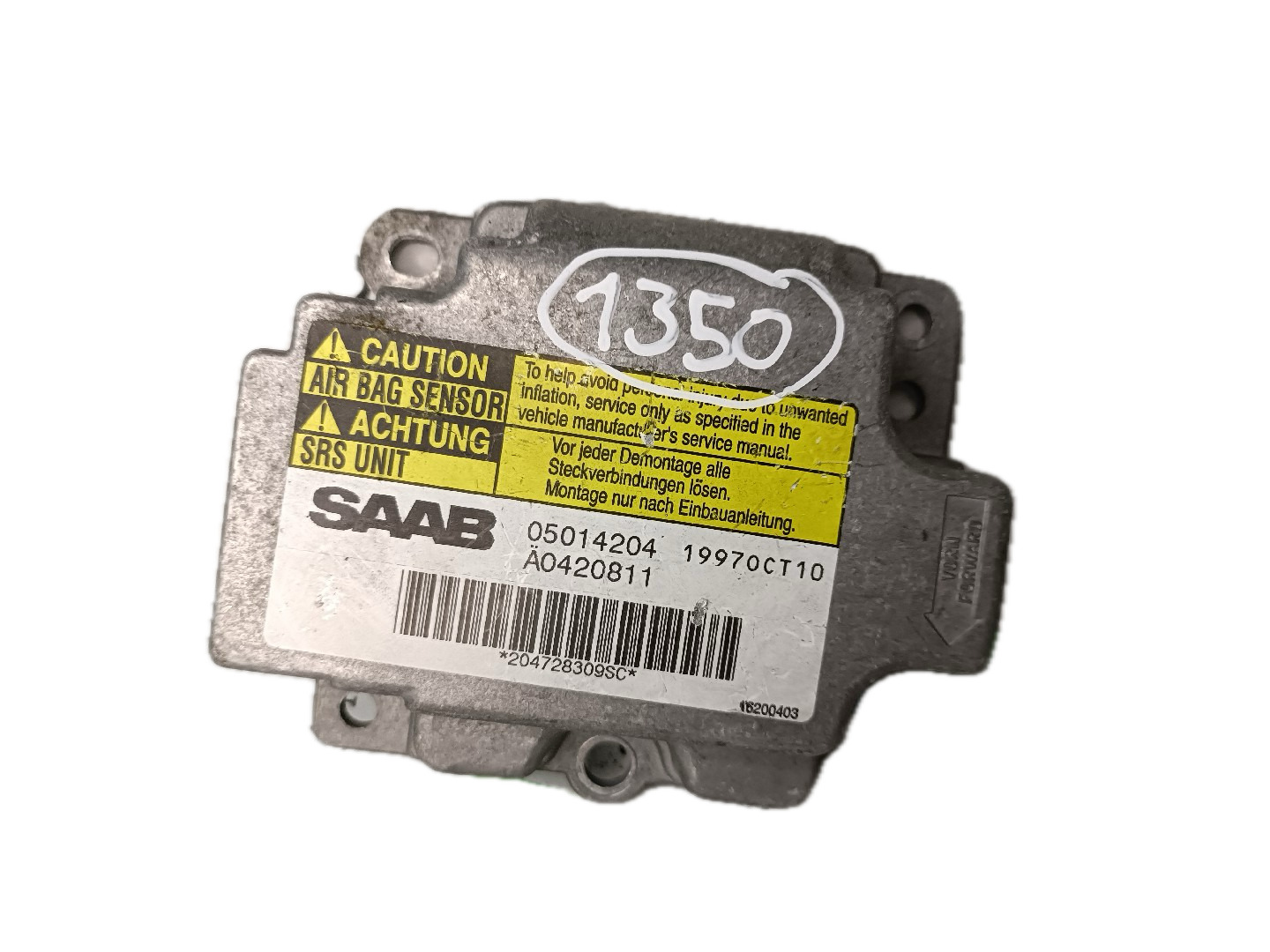 Airbag Module SAAB 9-5 (YS3E) | 97 - 09