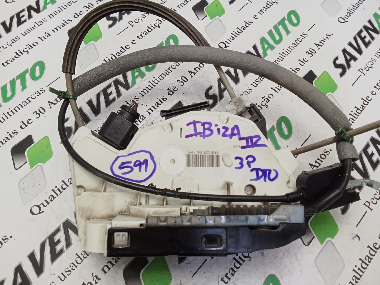 Fecho / Fechadura Porta Dto SEAT IBIZA IV (6J5, 6P1) | 08 - 17
