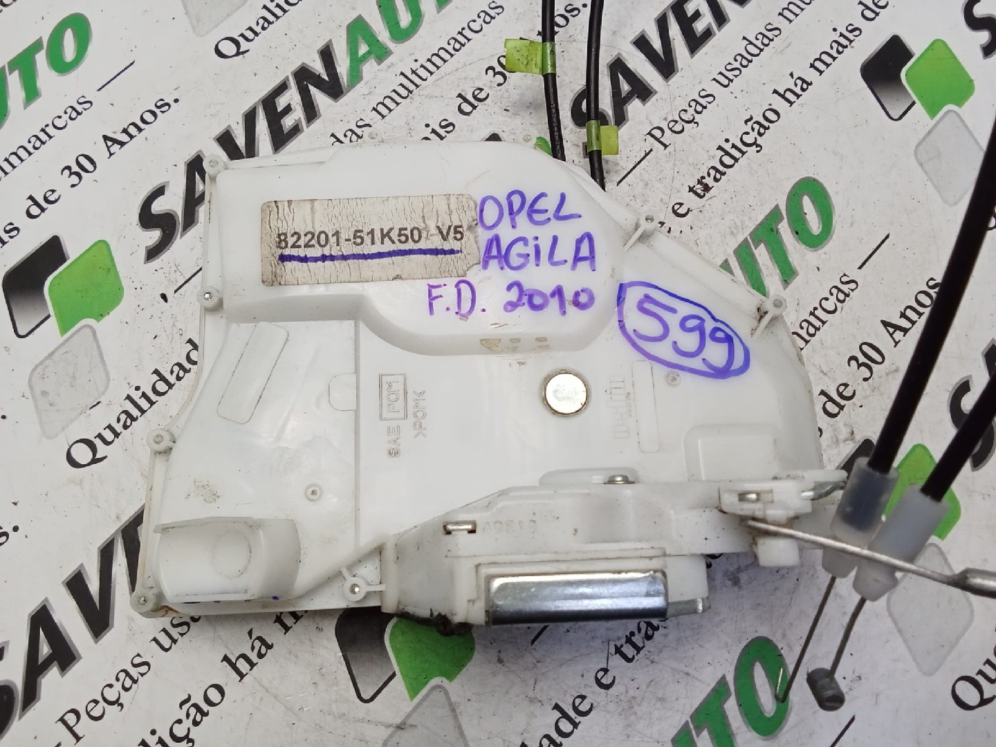 Fecho / Fechadura Porta Frente Dto OPEL AGILA (B) (H08) | 08 - 14