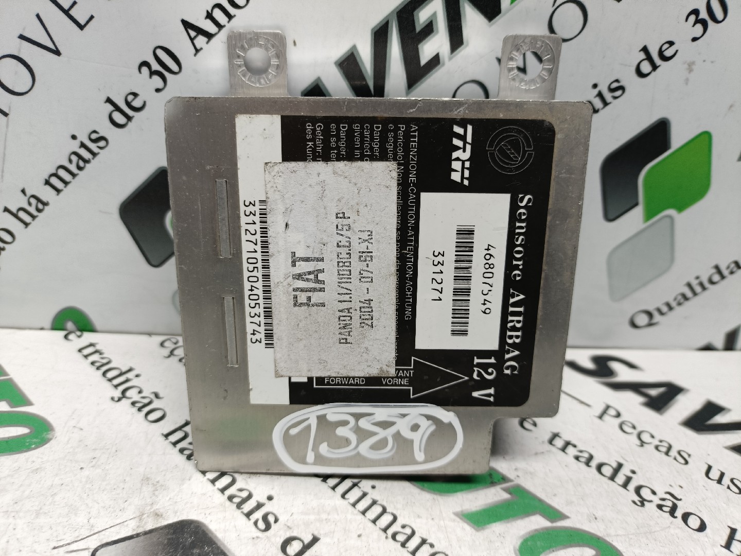 Centralina Airbags FIAT PANDA (169_) | 03 - 