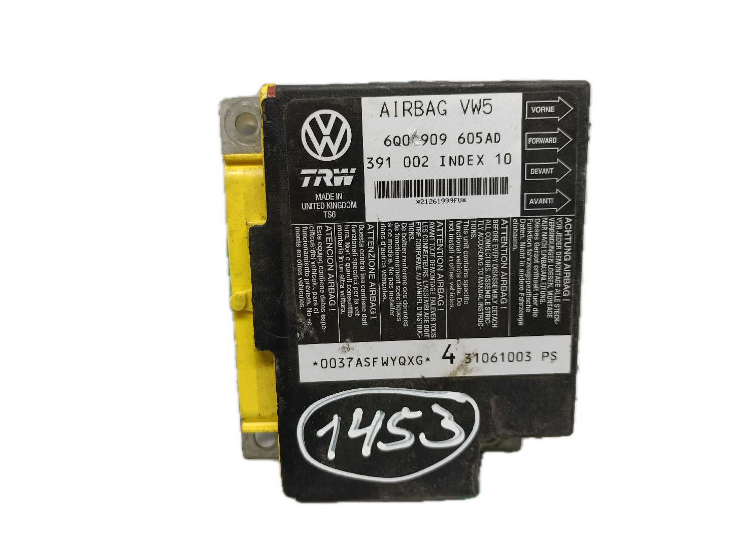 Centralita Airbags SEAT IBIZA III (6L1) | 02 - 09