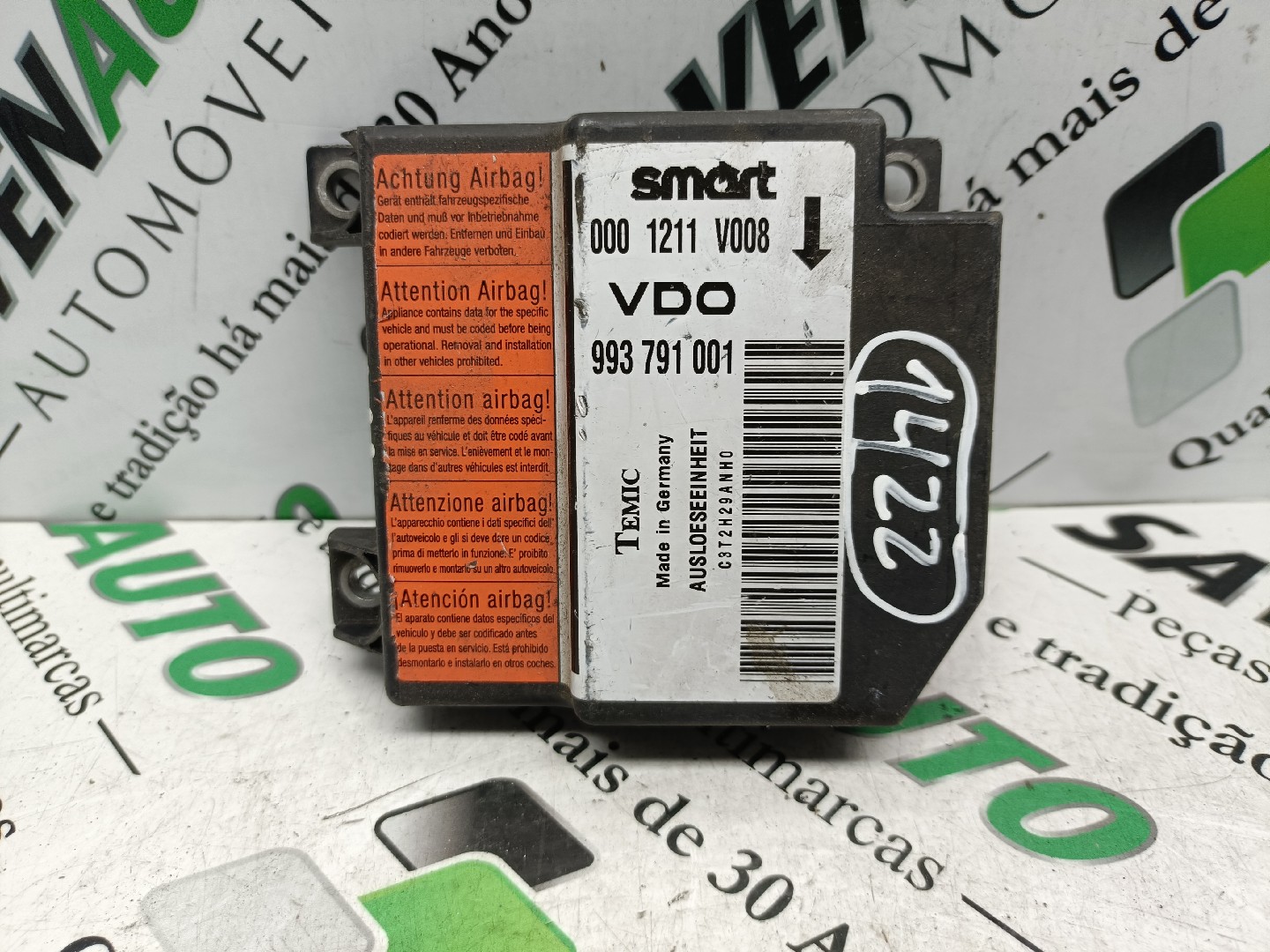 Centralina Airbags SMART CITY-COUPE (450) | 98 - 04