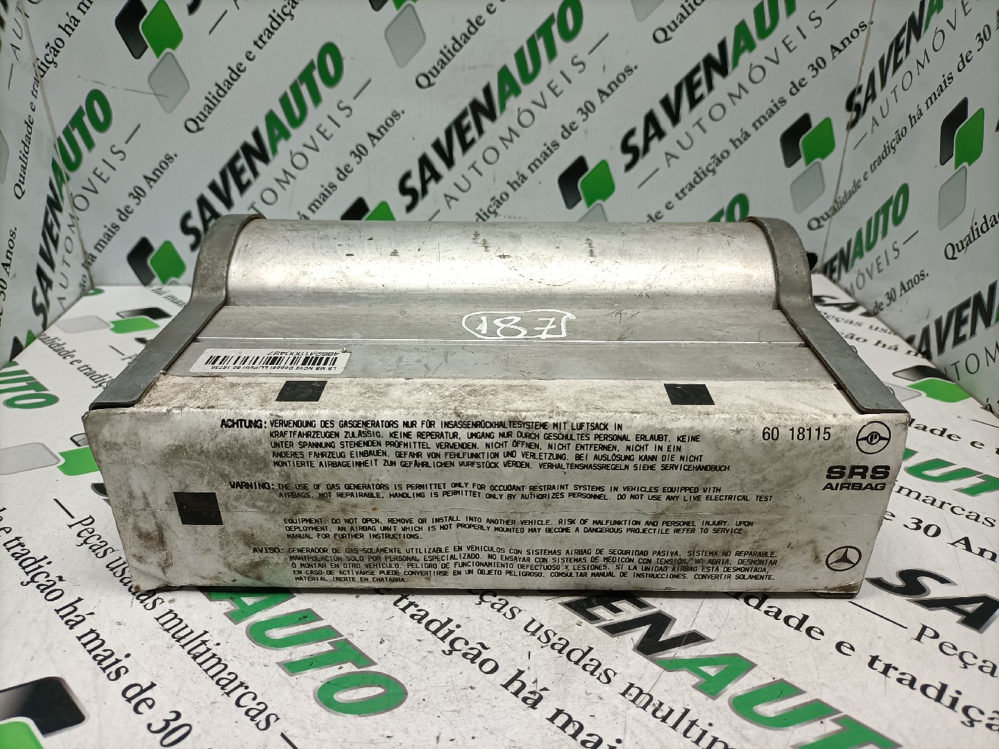 Airbag Passageiro MERCEDES-BENZ VITO / MIXTO Caixa (W639) | 03 - 