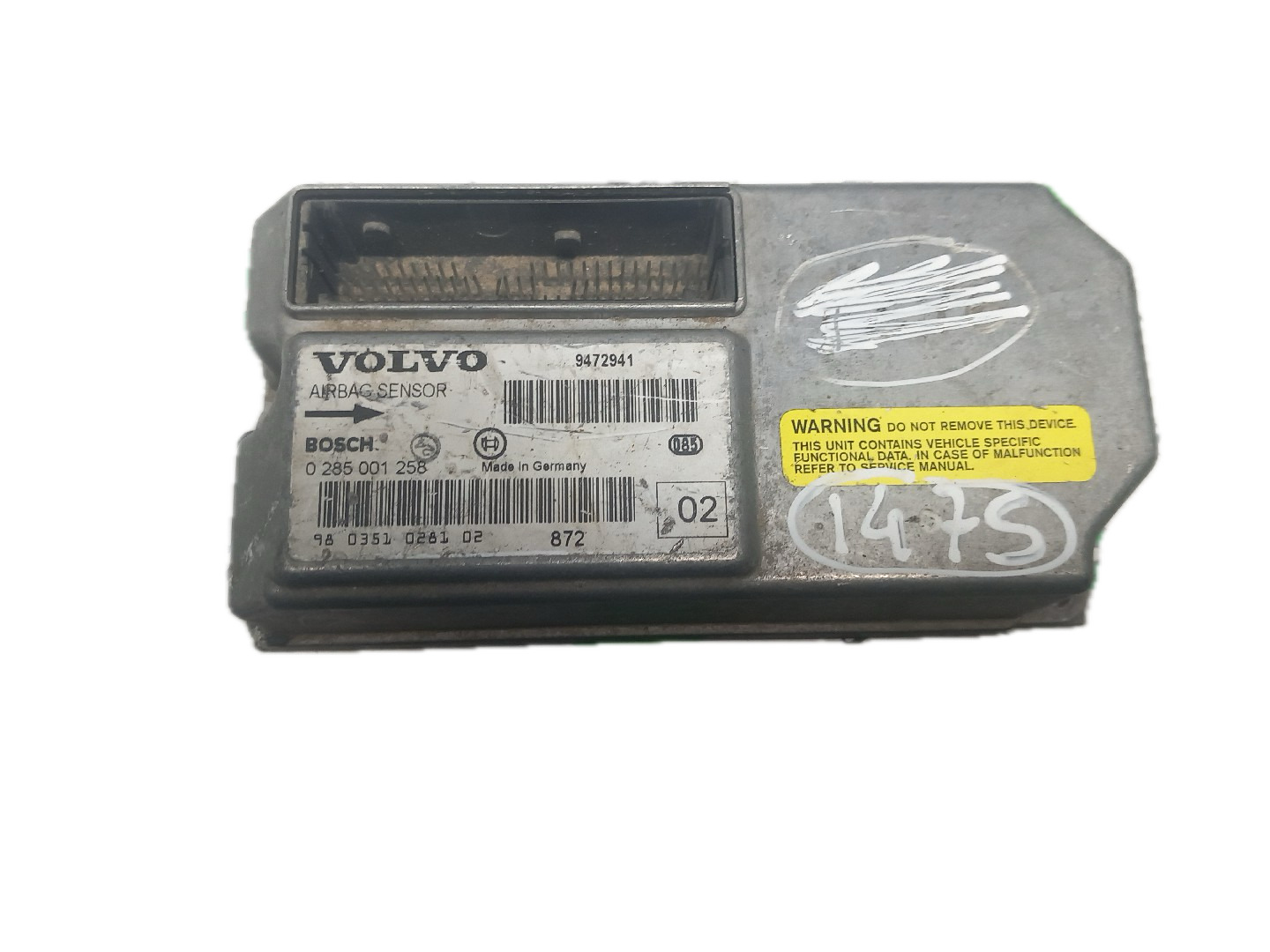 Centralita Airbags VOLVO S80 II (124) | 06 - 