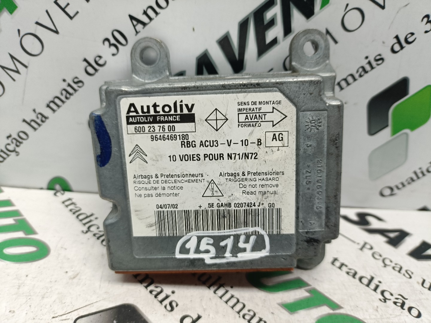 Centralina Airbags CITROEN XSARA Break (N2) | 97 - 10