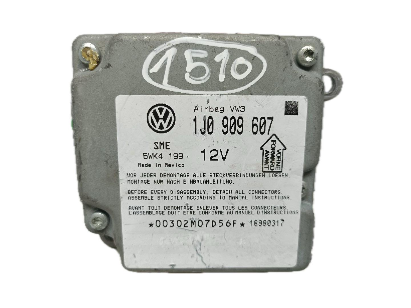 Centralina des coussins gonflables VOLKSWAGEN PASSAT (3B2) | 96 - 01