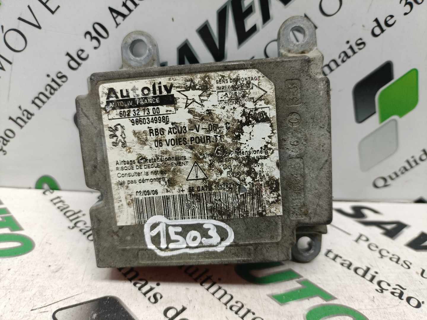 Centralina Airbags PEUGEOT 206 Hatchback (2A/C) | 98 - 12
