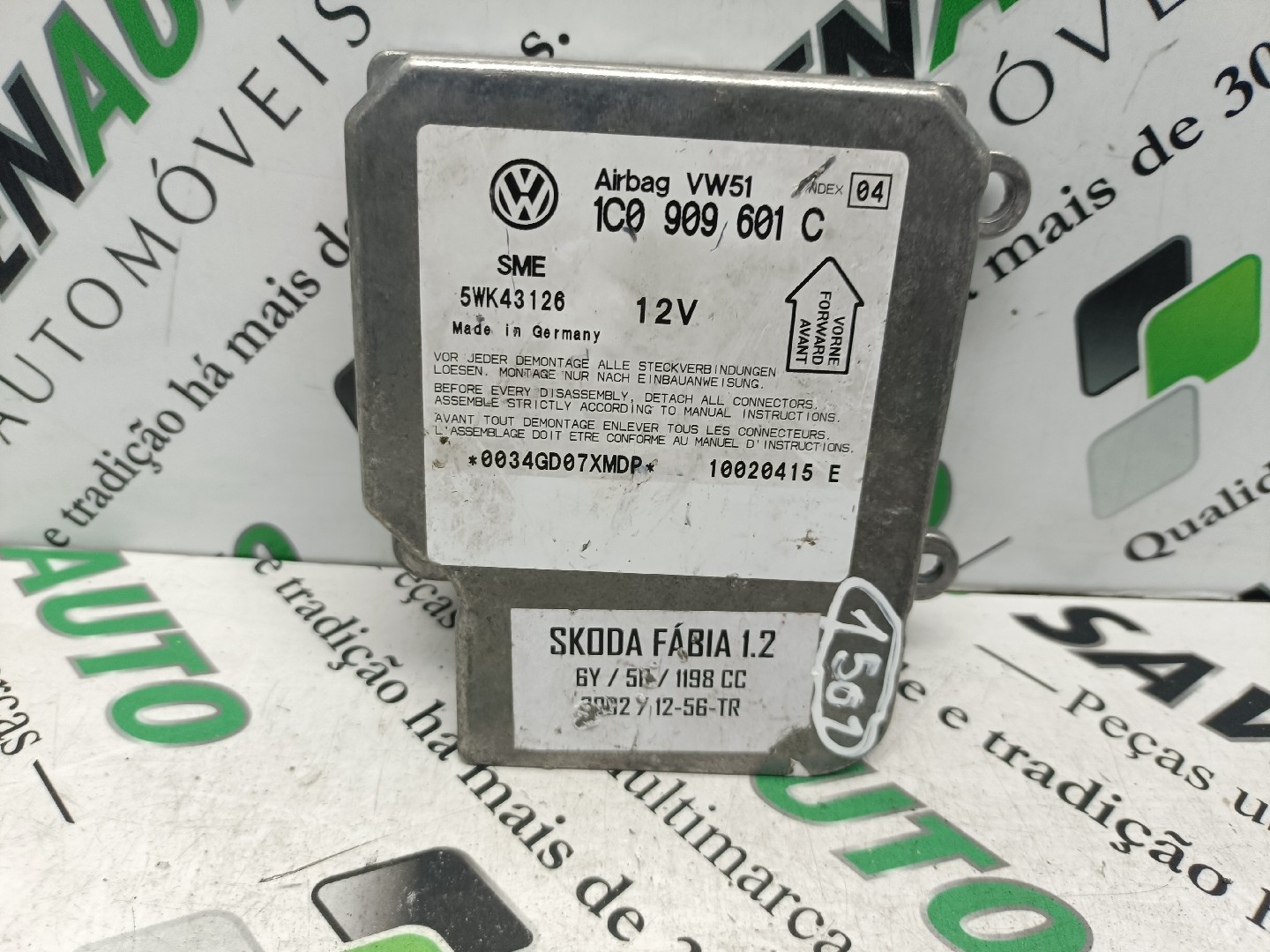 Centralina Airbags SKODA FABIA I (6Y2) | 99 - 08