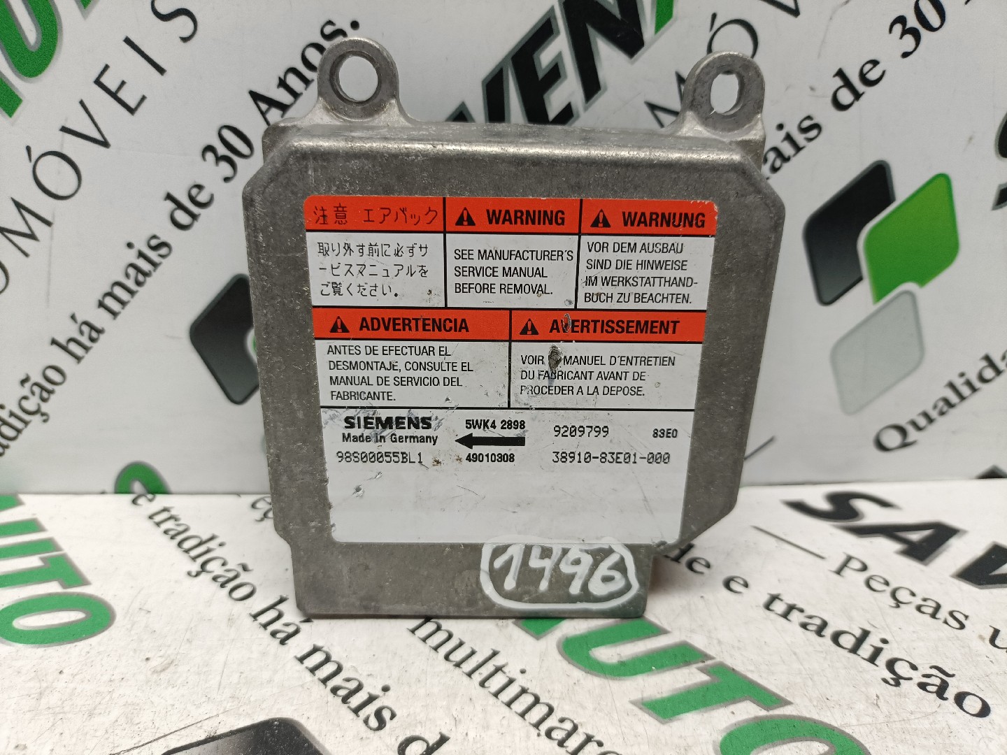 Centralina Airbags OPEL AGILA (A) (H00) | 00 - 07