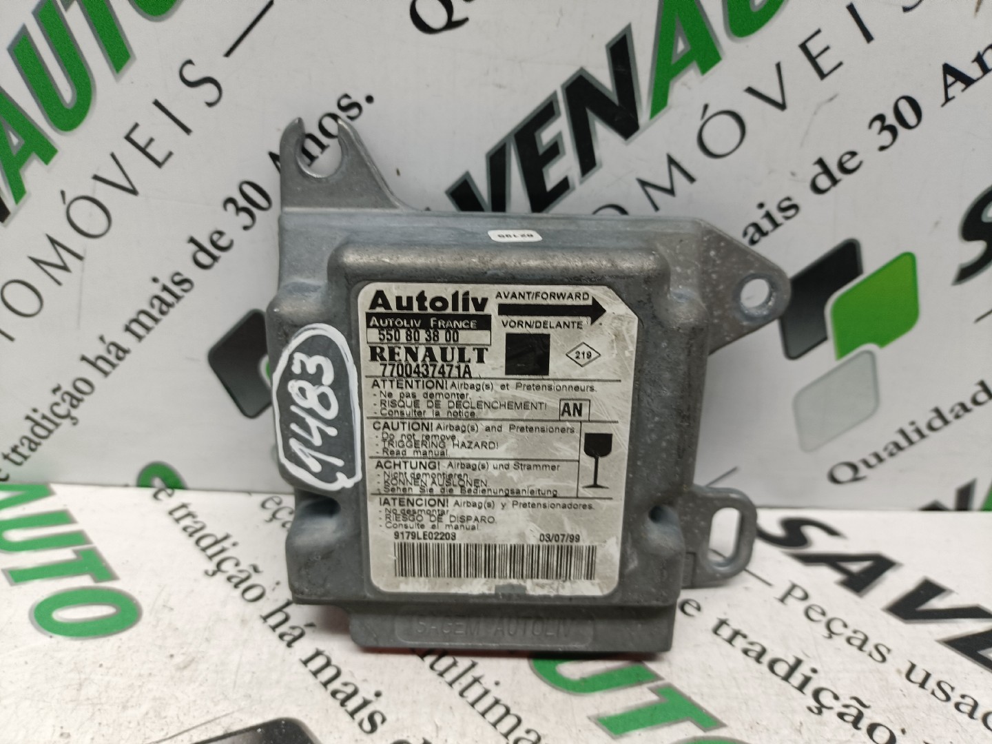 Centralina Airbags RENAULT MEGANE Scenic (JA0/1_) | 96 - 01
