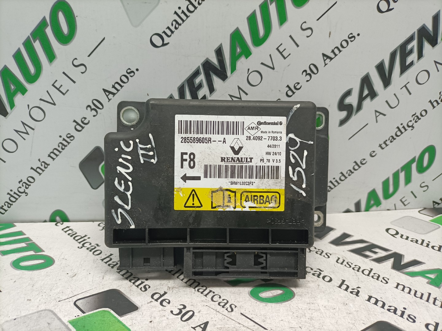 Centralina des coussins gonflables RENAULT SCÉNIC III (JZ0/1_) | 08 - 