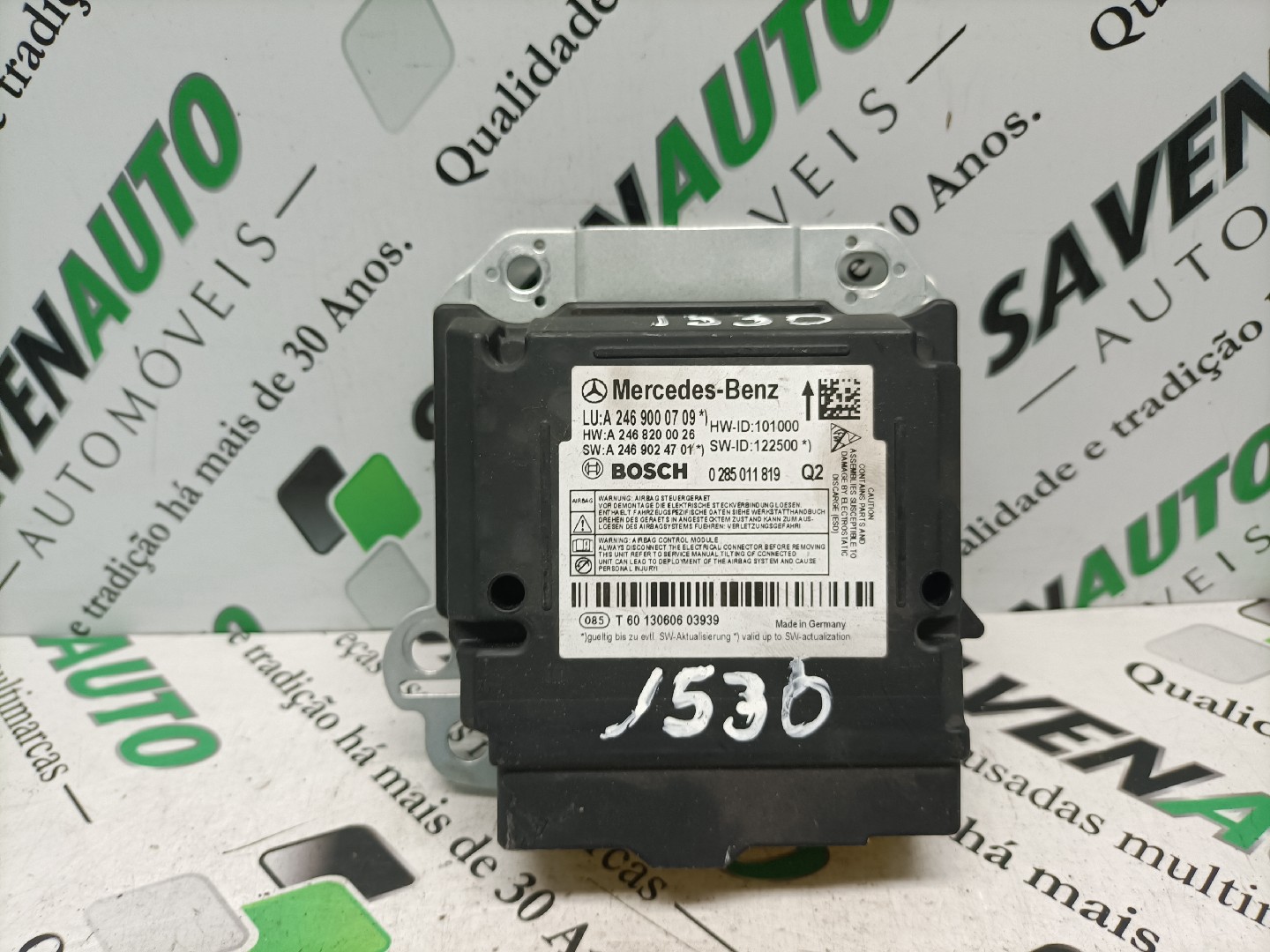 Centralina des coussins gonflables MERCEDES-BENZ B-CLASS (W246, W242) | 11 - 18