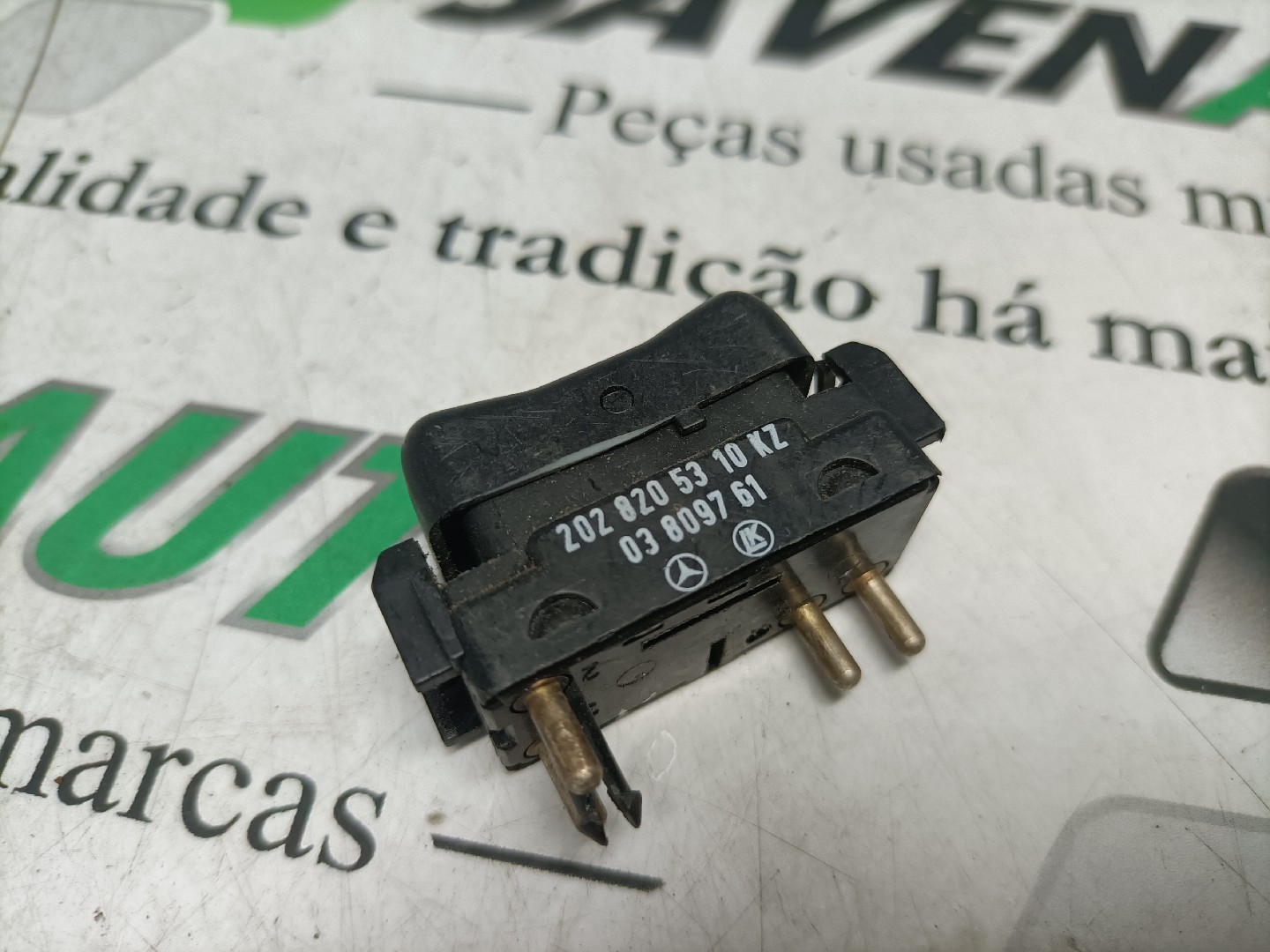 Botão / Botões / Comutador Vidro Esq MERCEDES-BENZ C-CLASS (W202) | 93 - 00 Imagem-3