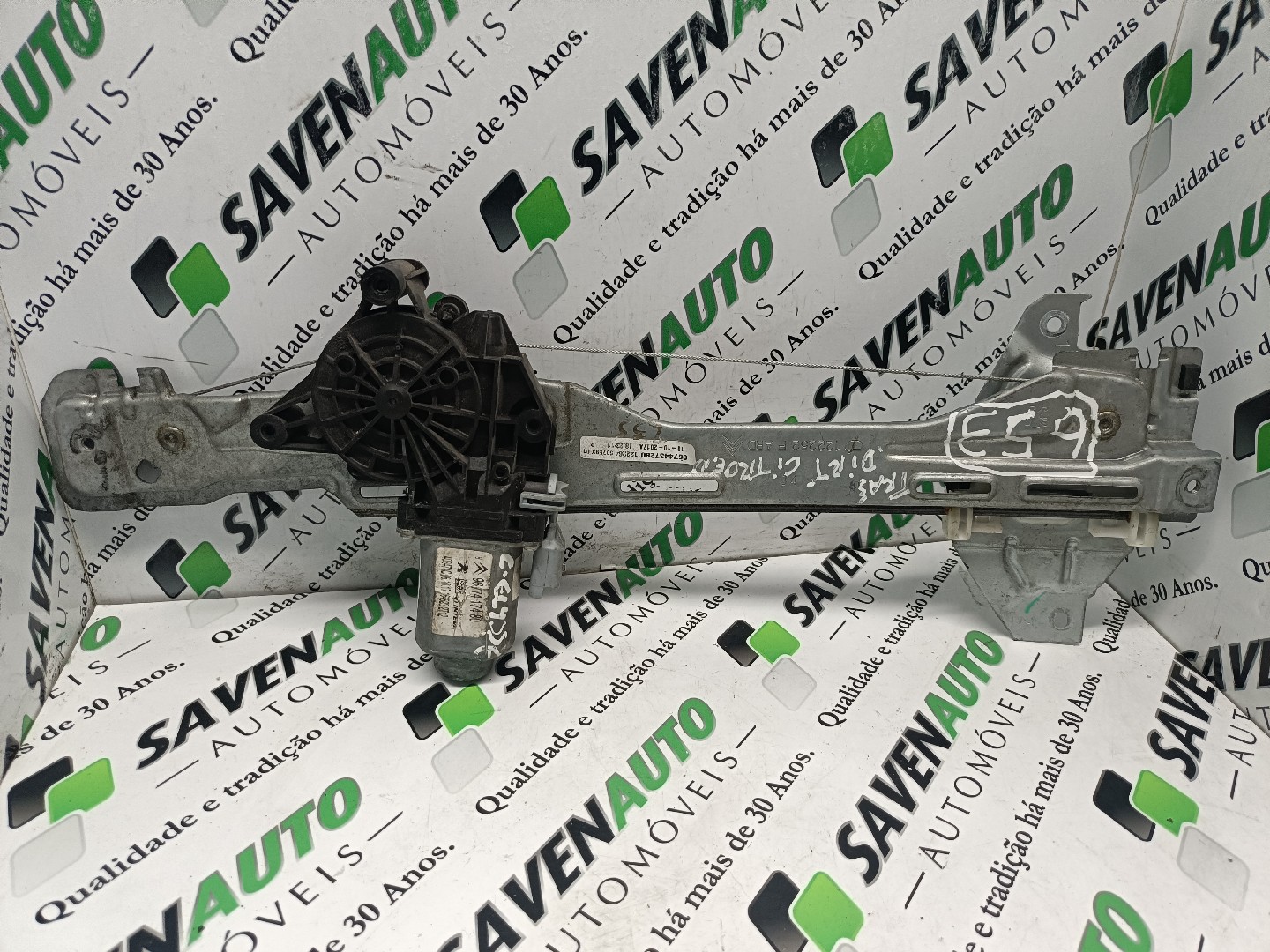 Motor Elevador Trás Direito CITROEN C-ELYSEE (DD_) | 12 - 