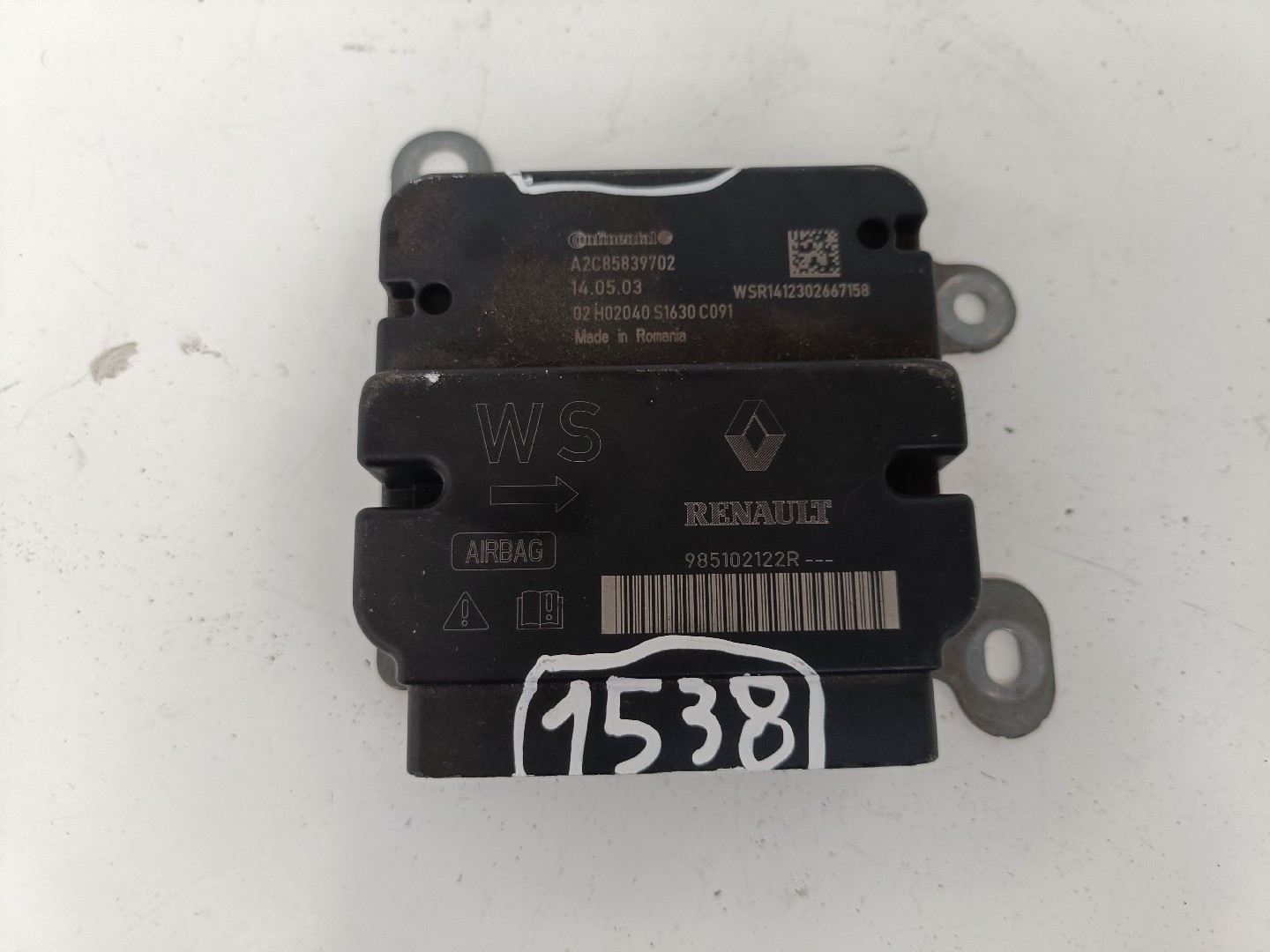 Centralina Airbags DACIA SANDERO II | 12 - 