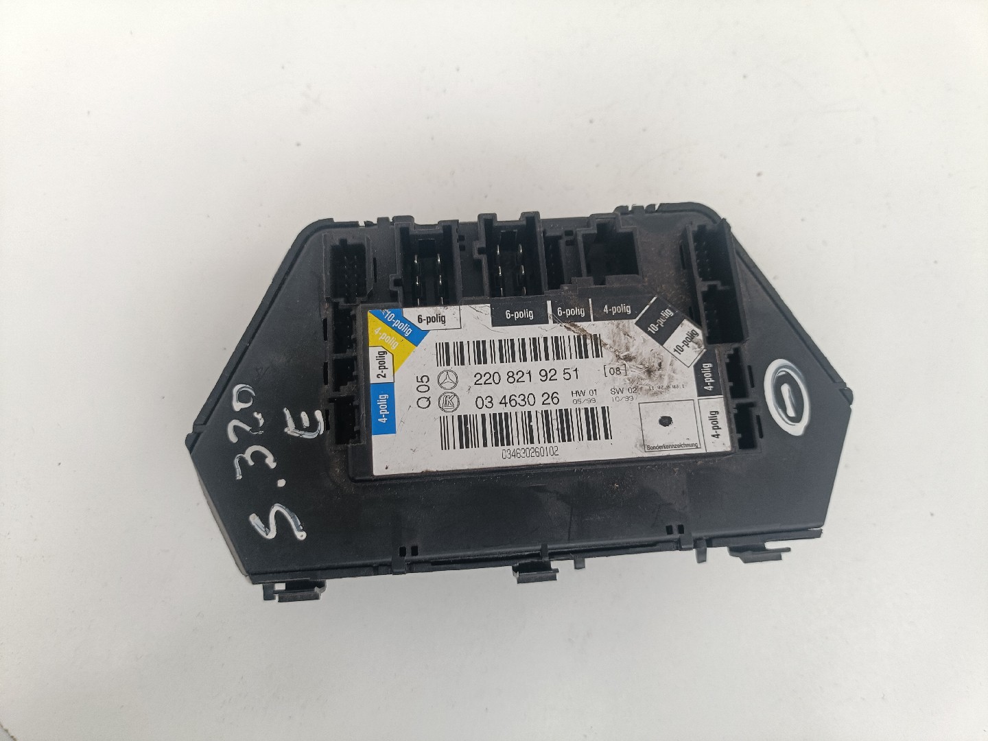 Botão / Comando Banco MERCEDES-BENZ S-CLASS (W220) | 98 - 05 Imagem-1