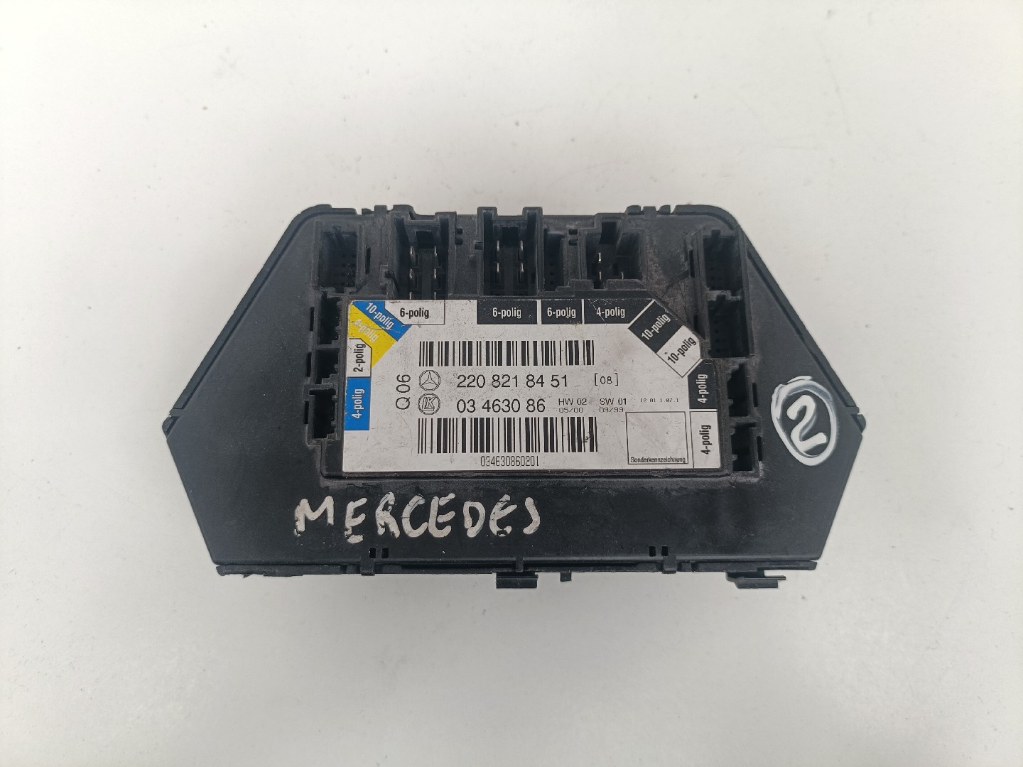 Botão / Comando Banco MERCEDES-BENZ S-CLASS (W220) | 98 - 05 Imagem-1