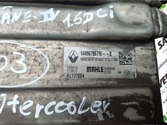 Radiador Intercooler RENAULT MEGANE IV Sporter (K9A/M/N_) | 16 -  Imagem-1