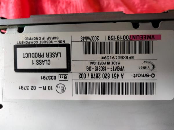 Rádio SMART FORTWO Coupé (450) | 04 - 07 Imagem-5