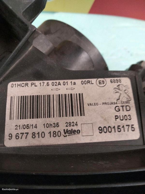 Left Headlight PEUGEOT 2008 I (CU_) | 13 -  Imagem-4
